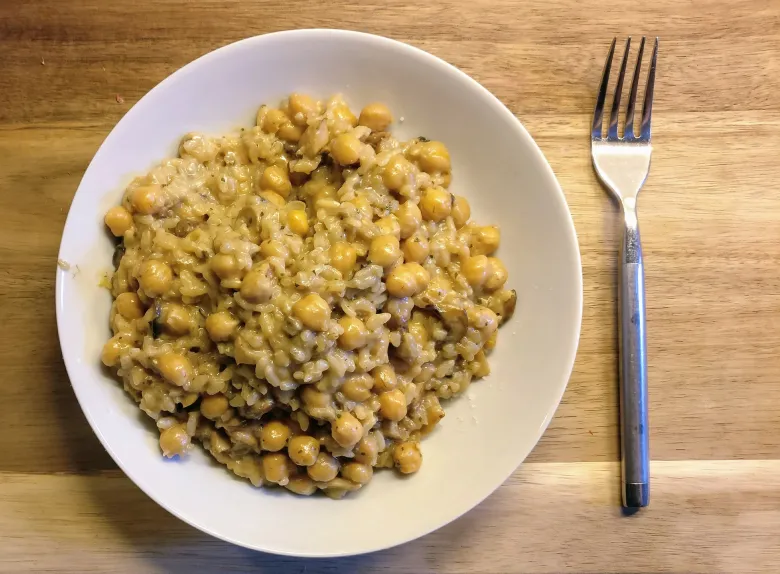 Risotto med kikærter